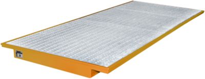Einhängewannen für Plattenregal Typ EHW 3300, orange RAL2000