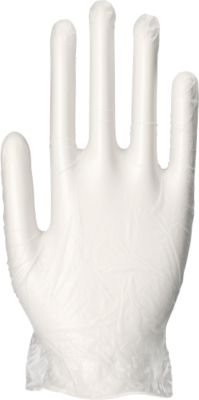 Einmalhandschuhe Medi-Inn Light, Vinyl, leicht gepudert, latexfrei, transparent, Größe M, 100 Stück