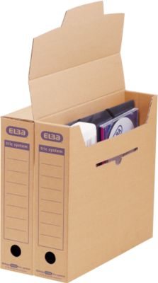 ELBA Archiv-Schachtel tric system Klein, 12 Stück, B 76 x T 339 x H 314 mm