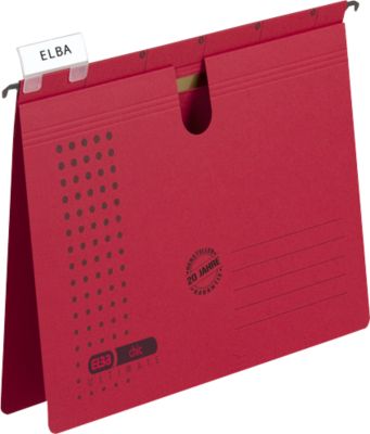 ELBA chic® ULTIMATE, Hängehefter, DIN A4, rot, 25 Stück