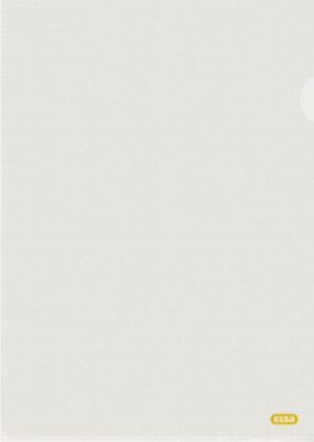 Elba Sichthüllen, für DIN A4, Recycling-Polyethylen, 100µm, genarbt, transparent, 50 Stück