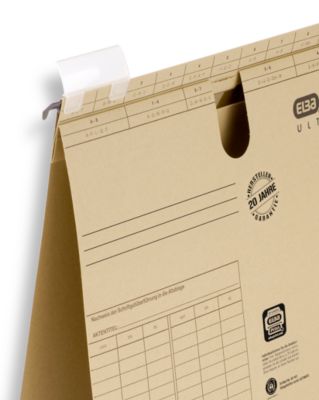 ELBA vertic® Hängehefter ULTIMATE, DIN A4, mit Daumenausschnitt, 50 Stück