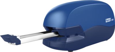 Elektrohefter Rapid 10BX Fixativ, für 24/6 & 26/6 Heftklammern, Kapazität 10 Blatt, blau