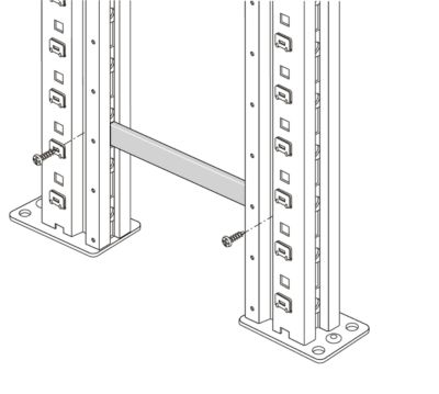 Entretoise de montant pour système R 3000, pour distance 6 mm