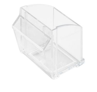 Ersatz Klappkastenbehälter für Kleinteilemagazin MultiStore, Reihengröße 9, Volumen 0,1 l, B 50 x T 42 x H 46 mm, Polystyrol, 1 St.