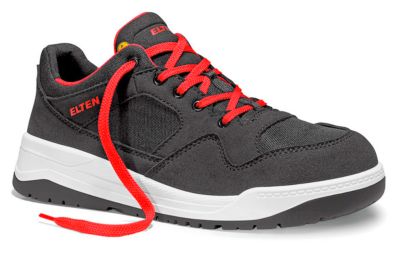 ESD-Sicherheitsschuh ELTEN MAVERICK BLACK LOW, S1P, Stahlkappe, Größe 40