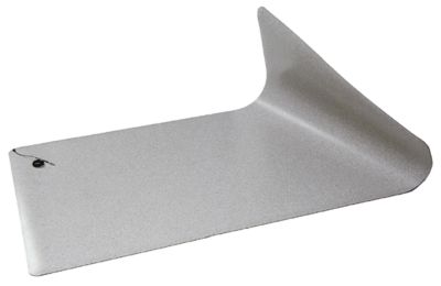 ESD Tischbelag Bedruka+Hirth, für die Personenerdung, B 1220 x T 610 x H 2 mm, Kautschuk, grau