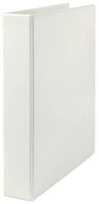 Esselte Präsentationsordner DIN A4, 4-Ring-Mechanik 180°, PP, Überbreite, FSC-zertifiziert, Rücken 65 mm, weiß
