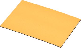 Étiquettes magnétiques, jaune, 20 x 60 mm