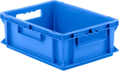 EUROBEHÄLTER 400X300X120 MM Silverline Kiste, Box für Lager, Lagerkiste