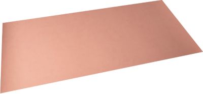 Exacompta Schreibunterlage 430 x 900 mm, zweifarbig, PU-Kunstleder, rollbar, rutschfest & abwischbar, Made in France, für Büro & Homeoffice, beige/grau