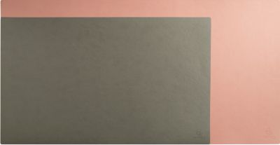 Exacompta Schreibunterlage BeeBlue, PU-Kunstleder, flexibel & rutschfest, abwischbar, B 400 x T 800 mm, nude/grau