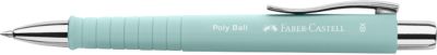 Faber-Castell Druckkugelschreiber Poly Ball XB, XB-Mine, caribic blue