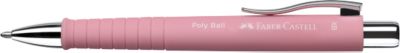 Faber-Castell Druckkugelschreiber Poly Ball XB, XB-Mine,rosé
