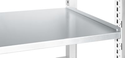 Fachboden Verso, speziell für Verso-Serie mit Tiefe 650 mm, verzinktes Stahlblech