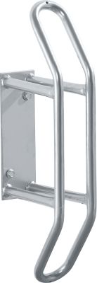 Fahrrad Wandparker, 45° schräg links/rechts, f. Reifen bis B 55 mm, B 250 x T 200 x H 540 mm, Stahl, 1 Einstellpl.