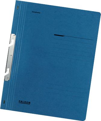 FALKEN Einhakhefter, DIN A4, ganzer Deckel, 1 Stück, blau