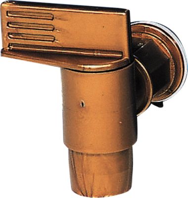 Fasshähne aus Kunststoff, 3/4"-Gewinde, 3 Stück