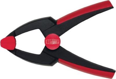 Federzwinge BESSEY Clippix XC, stufenlos verstellbare Spannweite bis 25 mm, Ausladung 30 mm, 10 Stück