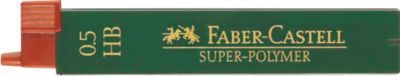 Feinminen Faber-Castell Super-Polymer, HB, 0,5 mm, 12 Stück