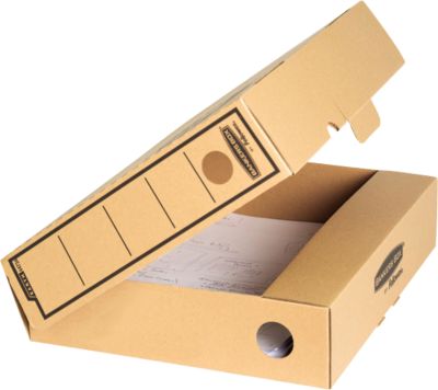 Fellowes Archivschachtel Bankers Box Premium Earth, DIN A4, Wellpappe, 10 Stück