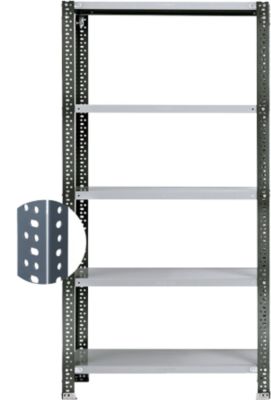 FIX-Anbauregal Profil 2, 1920 x 300 mm, Tragkr. 60 kg, verzinkt