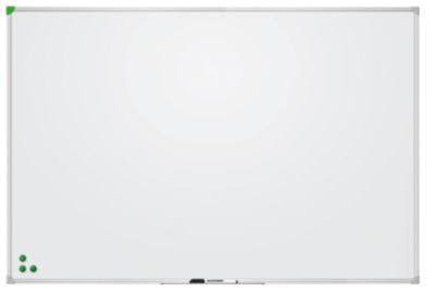 Franken Whiteboard U-Act!Line®, Hoch- & Querformat, lackiert, magnethaftend, mit Ablageschale, B 1200 x H 800 mm