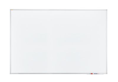 Franken Whiteboard X-tra! Line, Wandmontage im Hoch- & Querformat, weiß emailliert, antimikrobiell, Aluminiumrahmen, magnethaftend, Ablageschale, B 1800 x H 1200 mm, SC3805