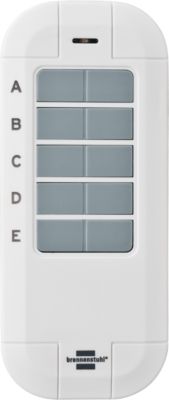 Funk Fernbedienung Brennenstuhl Brematic, Smart Home, 100 m, App-Steuerung, für bis zu 5 Geräte