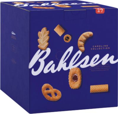 Gebäckmischung Bahlsen Caroline Collection, ohne Schokolade, 10 x 161 g in Karton
