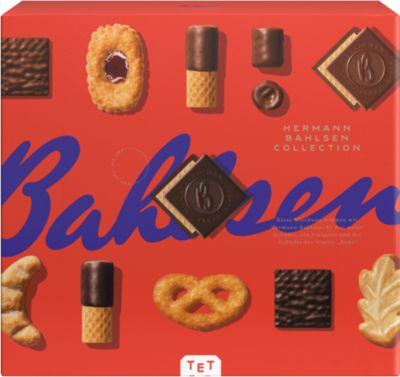 Gebäckmischung Bahlsen Hermann Collection L, 908 g á 6 Portionspackungen in Geschenkkarton