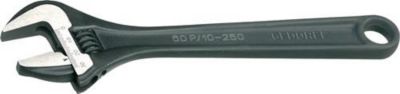 Gedore Rollgabelschlüssel 60 P, SW max. 20 mm, Länge 155 mm, CV-Stahl, verstellbar, mit Einstellskala, Sechskant
