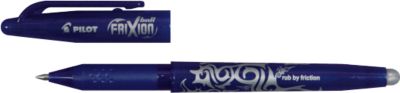 Gelschreiber PILOT FRIXION, radierbar, nachfüllbar, 12 Stück, 0,4 mm, blau