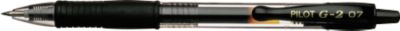 Gelschreiber PILOT G2-7 0.7, nachfüllbar, 0,32 mm, schwarz, 12 Stück