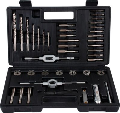 Gewindeschneider Set PROJAHN HSS-G, 40-teilig, in Kunststoffkoffer