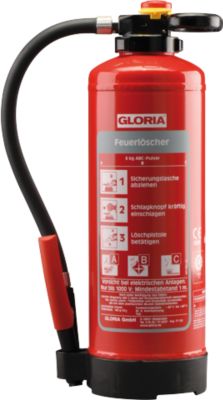 GLORIA-Pulver-Feuerlöscher P6PRO