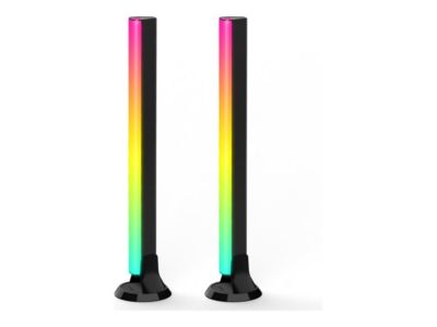 Govee RGBIC H6046 - Lichtleiste - LED - 13 W - Klasse G - RGBIC - 2000 K - Schwarz (Packung mit 2)