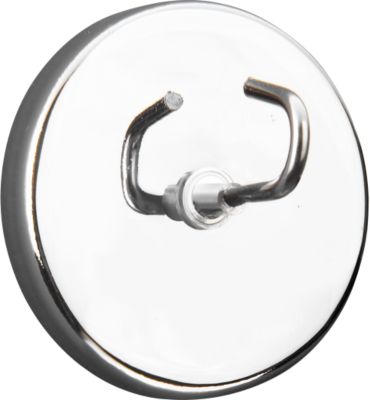 Großer Hakenmagnet, verchromt