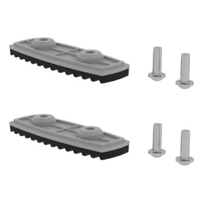Guenzburger Steigtechnik nivello® Innenschuh, passend für Leitern ab Baujahr 2019, sichere und stabile Auflage, hochwertiges Material, für Holmhöhe 85/98 mm
