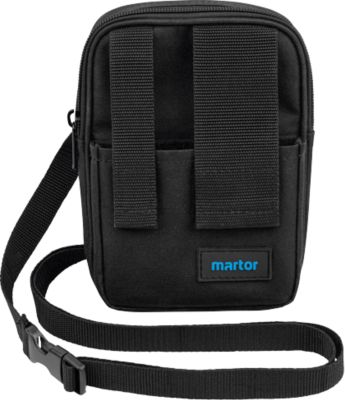 Gürteltasche Martor XXL, 2 Fächer, mit Messersicherung, 3 Trageoptionen, L 180 x B 130 mm, Nylon, schwarz