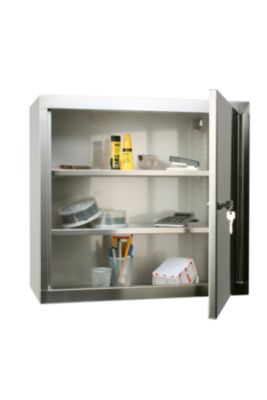 Hängeschrank, Edelstahl, H 600 x B 350 x T 320 mm