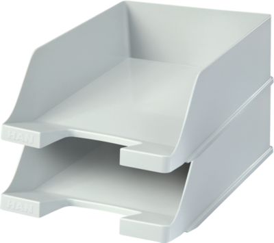 HAN Ablagekorb XXL, Kunststoff, 2 Stück, lichtgrau