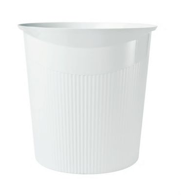 HAN Papierkorb Loop, 13 Liter, modernes Design, weiß