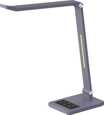 Hansa-by-styro Tide LED-Tischlampe, Farbtemperatur einstellbar, Memory-Funktion, metallicgrau