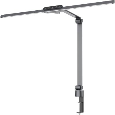 Hansa LED Bildschirmleuchte Flow, verstellbar, dimmbar, 18 W, 2700 K - 6000 K, anthrazit