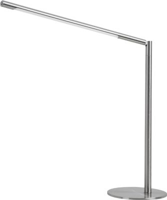 Hansa LED Tischleuchte Aura, Edelstahl, dimmbar, 3 Farbtemperaturen, bis 6000 K, 8 W, silber
