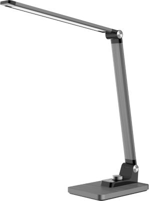 Hansa LED Tischleuchte Breeze, dimmbar, 3 Farbtemperaturen, bis 5800 K, 8,5 W, grau/metallic