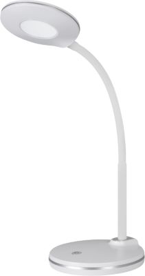 Hansa LED Tischleuchte Splash, 4000 K, Touch-Dimmer 3-fach, 300 Lumen, 300 Lumen, weiß