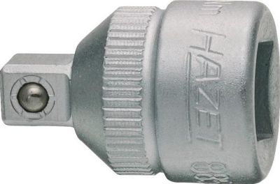 HAZET Reduzierstück 8858-2, Antrieb 3/8 Zoll, Abtrieb 1/4 Zoll, CV-Stahl verchromt, DIN 3123, ISO 3316
