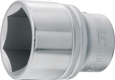 HAZET Steckschlüsseleinsatz 1000, 3/4 Zoll, SW 24 mm, Länge 52 mm, CV-Stahl, verchromt, DIN 3124/ISO 2725-1